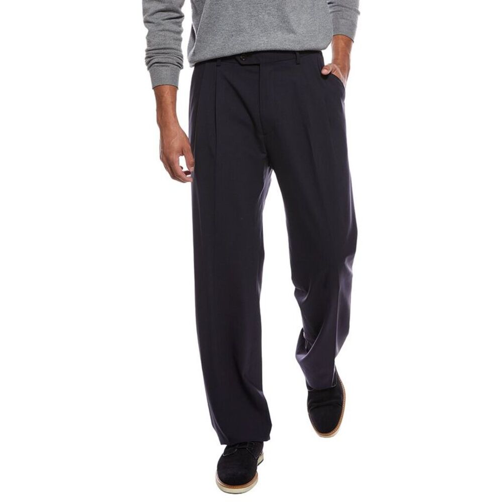 Todd Snyder Mens  Italian Tropical Wool-Blend Wythe Trouser, Navy